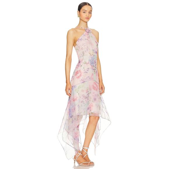 Amanda Uprichard Natalie Dress in Lorelei Small $305 - Picture 2 of 10